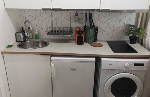 Villette Gare Apartment | Small, fully equipped studio in Part-Dieu