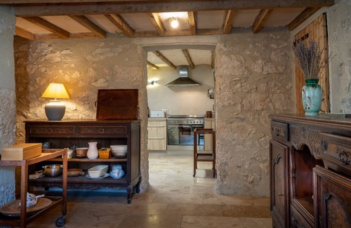 Myans Cottage | Small House 'Gite De Myans 15 People' with Mountain View, Private Terrace and Wi-Fi