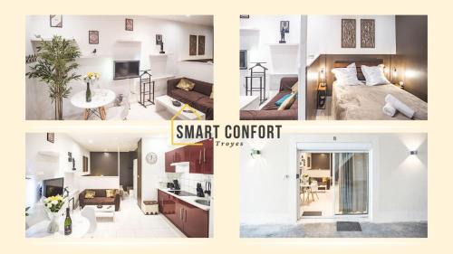 Troyes Apartment | Smart Confort 8 - Studio confort et stylé