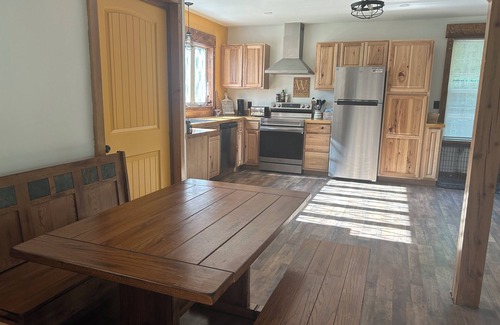 Gorham Cottage | Snowmobile Ski Trails Nearby Family Friendly Rustic Cottage Dogs Welcome