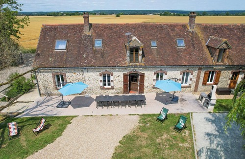 Longny les Villages Villa | So Villa Champs Corons (61) - Indoor swimming pool - Basketball - 2h Paris - 30p.