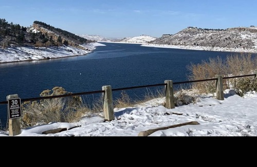 Fort Collins House | Soak in the hot tub, star gaze, enjoy the reservoir, hike, bike, kayak and more.