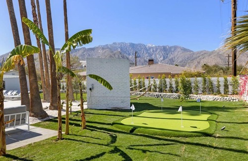 Racquet Club West House | Solaris - Modern Mediterranean Estate with Pool, Spa and Fire Pit #68003