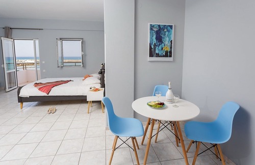 Gouves Hotel | Sole Mare Seaside Apts- Seaview studio (1)