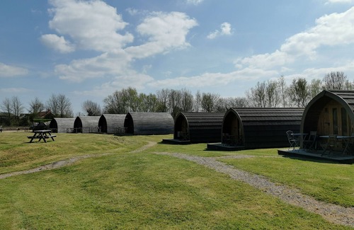 East Huntspill Apartment | Somerset glamping pod with access to adventure activities.
