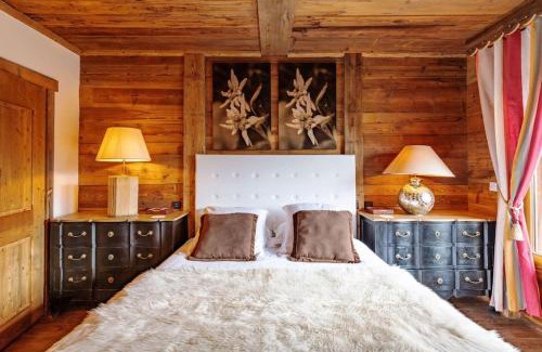 Megeve Ski Chalet | SOMPTUEUX CHALET BARON MEGEVE VUE.Jaccuzi.4 mn a pied au centre