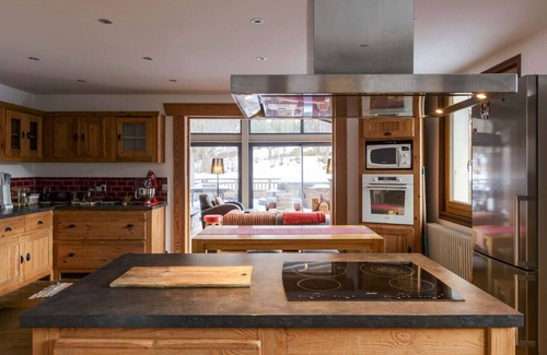 Les Bossons Ski Chalet | Songenaz - Chalet 170m2 Cheminée Jacuzzi Sauna Vues