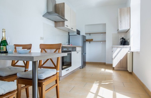Pirna Apartment | 'Sonnenstein Castle' above the roofs of Pirna with a breathtaking view!