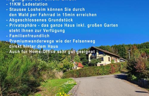 Losheim am See House | Sonnige Aussicht
