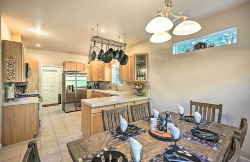 Phoenix Lake-Cedar Ridge House | Sonora Home w/Pool Table, Grill & 2 Balconies