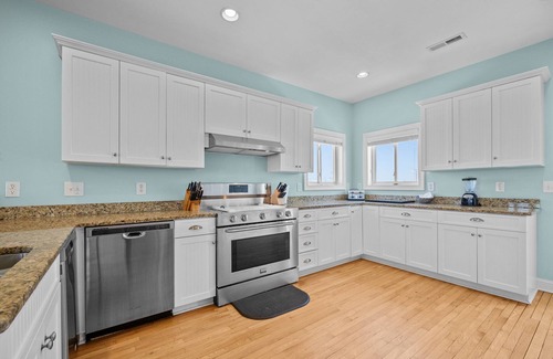 Emerald Isle House | Soul Shine - water views, heated pool, hot tub, pet friendly, elevator