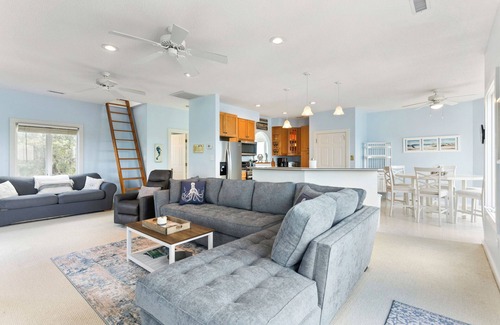 Ocean City Beach Cottage | Soundfront, private dock, neighborhood pool, beach access, and tennis, Sunsets