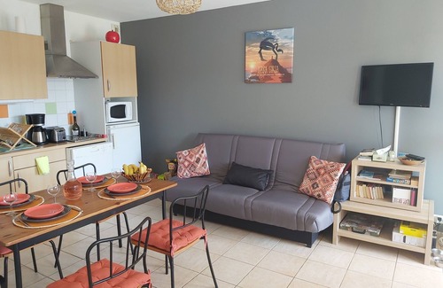 Serra-di-Ferro Apartment | South Corsica: splendid T2 apartment with sea view and heated swimming pool