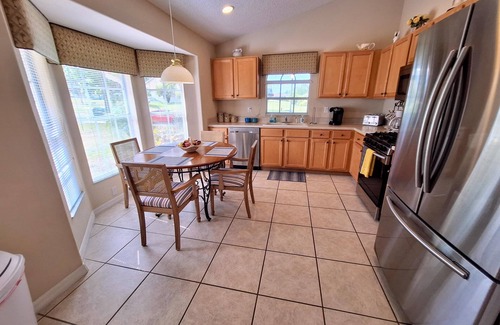 Orange Tree Villa | South facing four bedroom home, solar heated private pool, spa and games room.