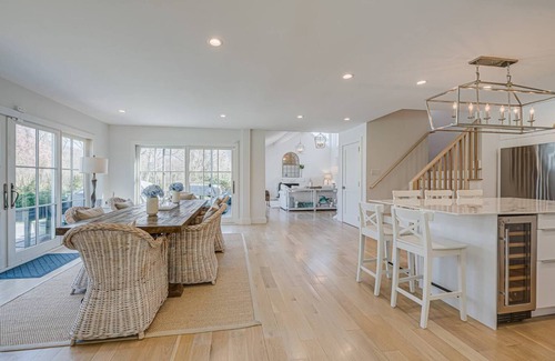 Tuckahoe House | Southampton exclusive private location with beautiful heated salt water pool
