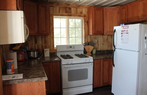 Thompsonville Cabin | Southern Il. Lodge with a View and a pond