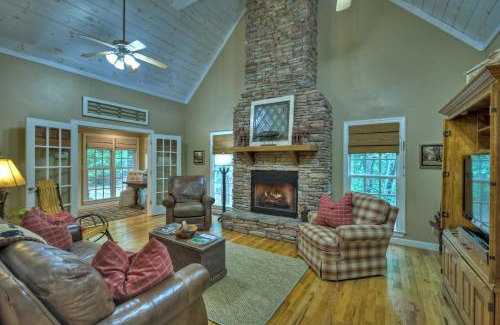 Blue Ridge Villa | Southern Living Cottage Cozy up by the fire relax on the porch and enjoy peaceful surroundings