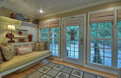 Blue Ridge Villa | Southern Living Cottage Cozy up by the fire relax on the porch and enjoy peaceful surroundings