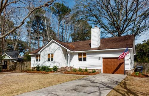 Mount Pleasant House | Southern Serenity Fenced in Yard Pet Friendly