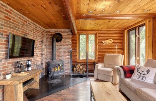 Saint-Michel-des-Saints Ski Chalet | Spa and Great Comfort - Le Bo Bois Rond
