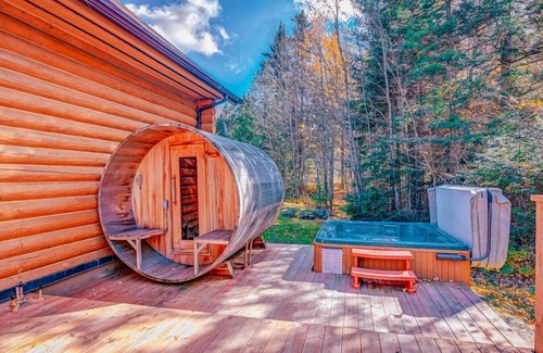 Fiddler Lake Resort Ski Chalet | SPA/Sauna/Exterior Pool/Lake/Bee