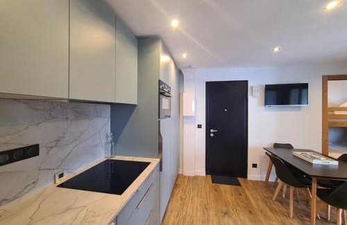 Les Carroz-d'Araches Apartment | Spacieux 2 pièces + cabine, idéal famille, 5 pers, centre village, proche commerces et pistes - FR-1-572-156