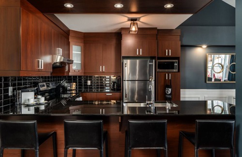 Saint-Sauveur Condo | Spacieux condo 3 chambres - Ski in Ski out St Sau!