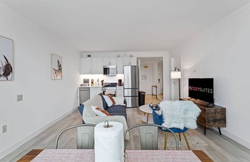 Atlantic City Apartment | Spacious 1BR 2BA | Sleeps 6 | CozySuites