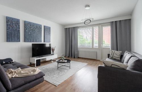 Jyvaskyla Apartment | Spacious 1BR Downtown Apartment with Private Balcony