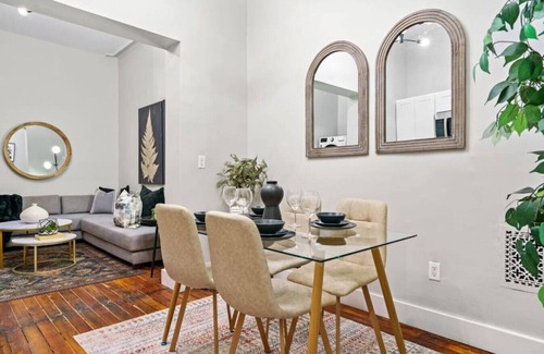 Central Park North House | Spacious 3-Bed Brownstone, near Columbia Uni