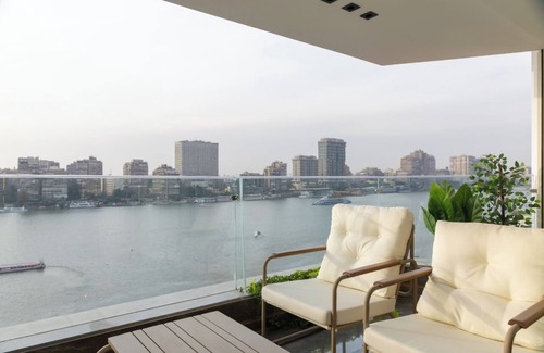 Al Manial Apartment | Spacious 4-bedroom apartment with wonderful Nile view in gorgeous Cairo