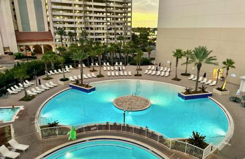 Panama City Beach Apartment | Spacious 4BD Gulfview Resort Condo! 5 Pools! Free Beach Chairs! By Dolce Vita Getaways