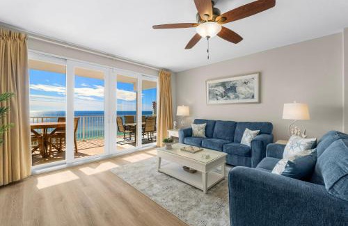 Panama City Beach Apartment | Spacious 4BD Gulfview Resort Condo! 5 Pools! Free Beach Chairs! By Dolce Vita Getaways