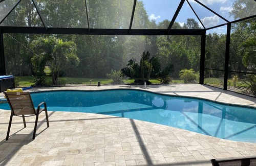 Hunt Club House | Spacious Acreage Getaway with private pool and basketball court