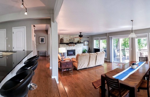 Cleora House | Spacious and serene lakefront cabin.