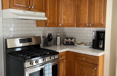 Greenport Apartment | Spacious apartment, 3 blocks to downtown and steps to fishing pier.