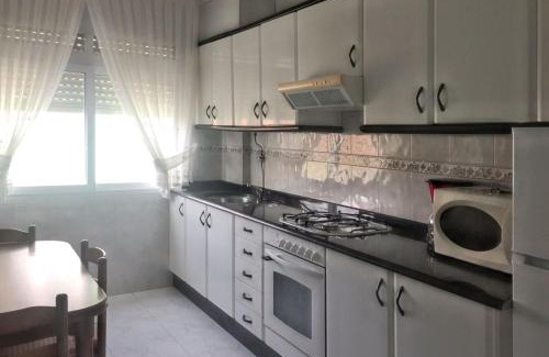 Laxe Apartment | Spacious Apartment in Laxe with Balcony