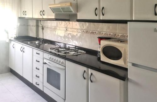 Laxe Apartment | Spacious Apartment in Laxe with Balcony