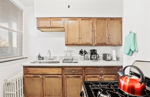 Berwyn Apartment | Spacious APT/Comfy Bed/Free Parking/22mins to ORD&MDW