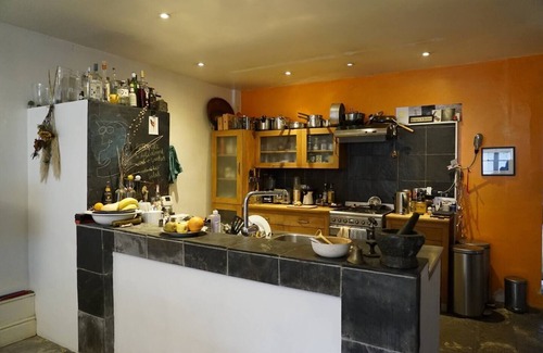Liverpool Apartment | Spacious bedroom in characterful period flat.