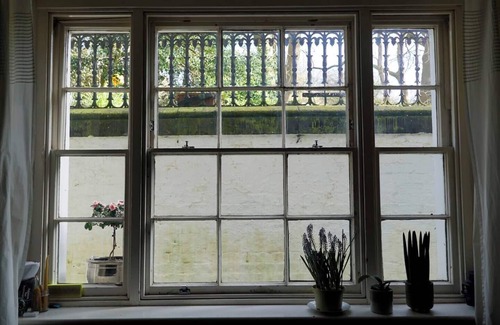 Liverpool Apartment | Spacious bedroom in characterful period flat.