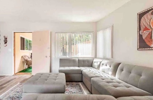 Seaside Apartment | Spacious bedroom with private bathroom
