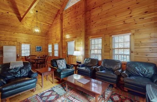 Northport Cabin | Spacious cabin w/full kitchen & fireplace -Enjoy a no WiFi Unplugged Experience
