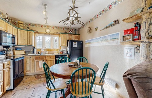 Drake House | Spacious cabin with stunning views, wifi, fully stocked kitchen & W/D