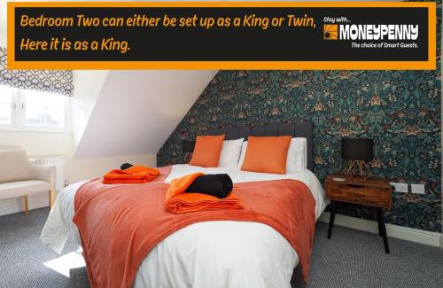 Derby Apartment | Spacious Comfy 4 Bed Home - Sleeps up to 7 & Pets