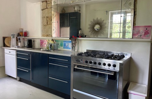 Saint-Germain-des-Bois House | Spacious French villa on a river, unique vacation home for family and friends