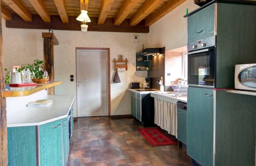 Saint-Priest-la-Prugne Cottage | Spacious lodging with fireplace and pets