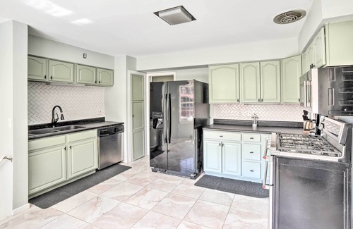 Michigan City House | Spacious Getaway w/Heated Private Pool!