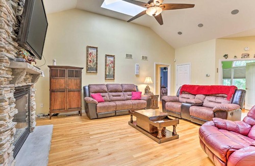 Lackawaxen House | Spacious Lackawaxen Home with Deck and Gas Grill!