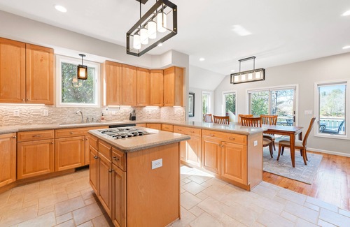 Brevard House | Spacious lake home with firepit, 3 fireplaces, pool table & shared amenities